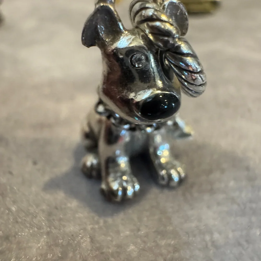 Brighton Silver Tone Dog Figurine charm